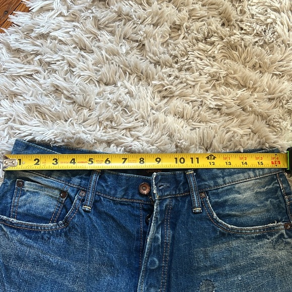 Chimala Japanese Selvedge Denim Cut Off Shorts - Picture 8 of 10